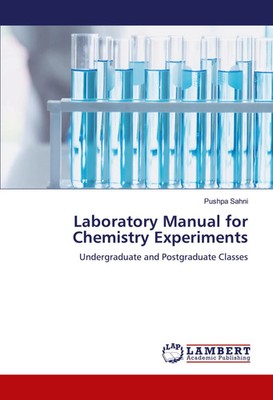 Pushpa Sahni | Laboratory Manual for Chemistry Experiments | Taschenbuch (2024)