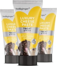 Dog Treats - Cheese Paste for Training, Recall, Medication - 3 Pack 75g