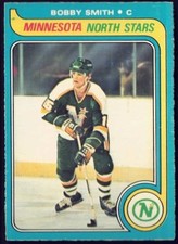 1979-80 OPC MINNESOTA NORTH STARS BOBBY SMITH ROOKIE CARD #206 NR-MINT/MINT. rookie card picture