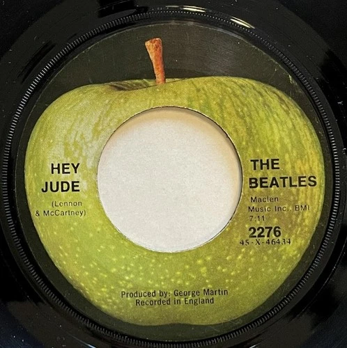 The Beatles Hey Jude / Revolution 45 rpm Apple (1968) vg/vg+ ORIGINAL