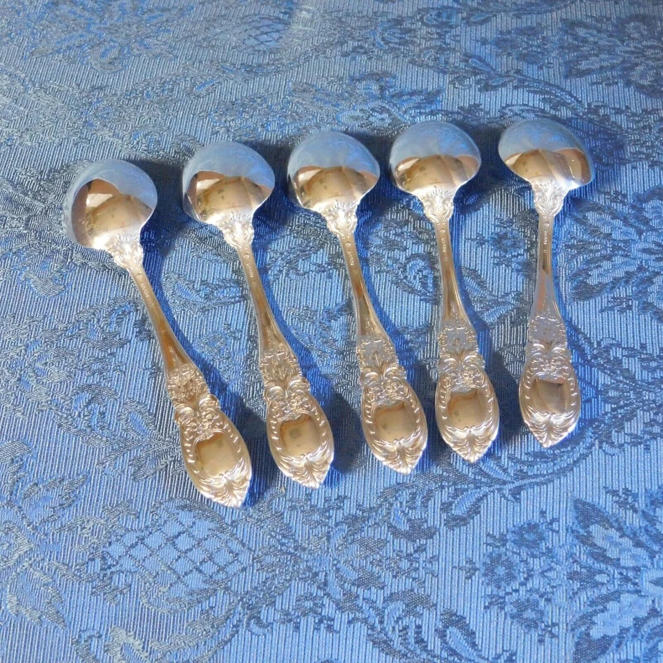 STERLING International Richelieu, cucharadita, 5 por un dinero, 160 gramos, sin mono Foto 2 de 4