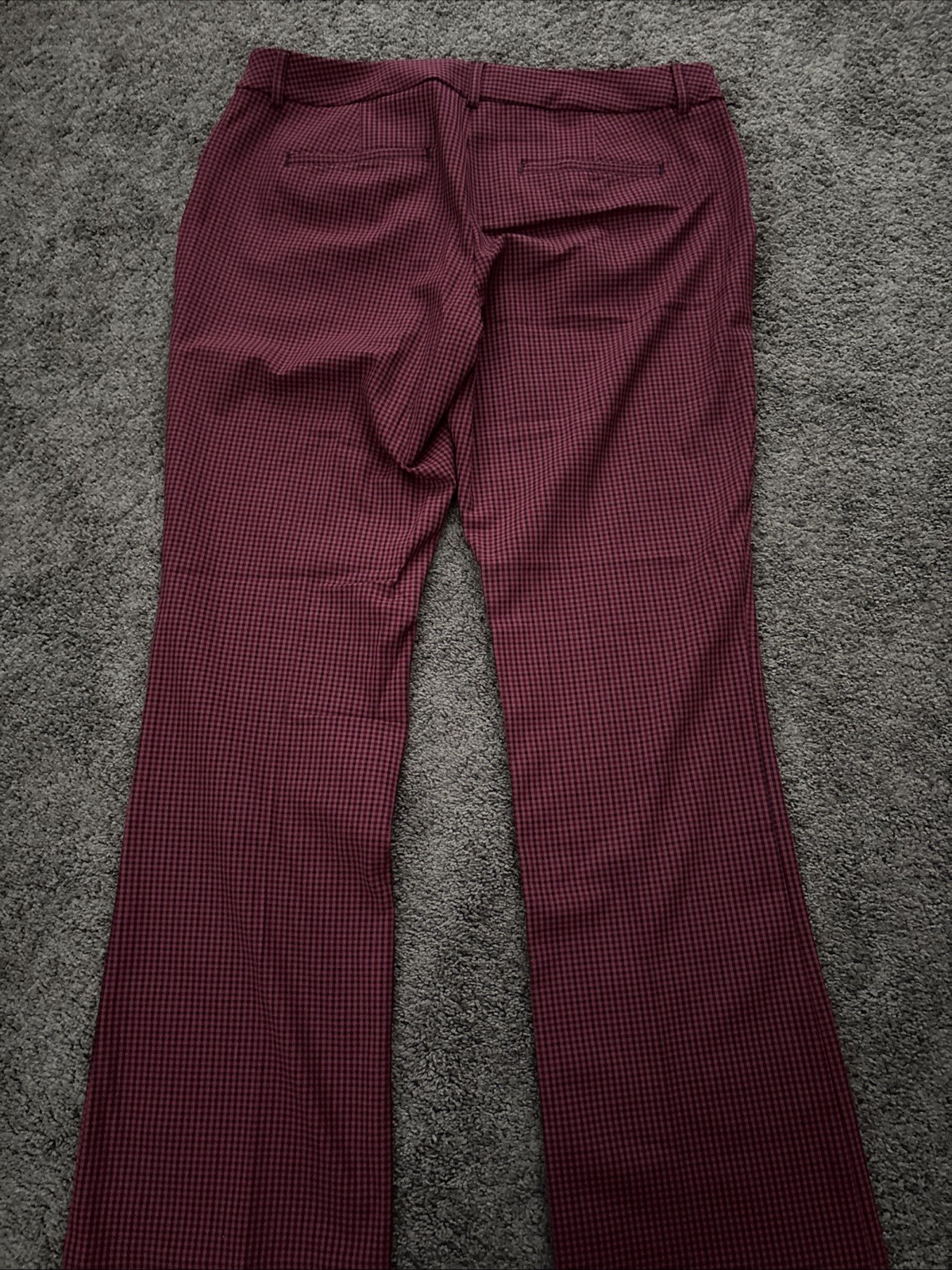 Express Columnist Barely Boot Stretch Red Black C… - image 5