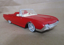 Solido France 1961 Ford Thunderbird Roadster in Red  1:43 Scale Diecast