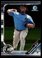 2019 Bowman Draft Chrome Sixto Sanchez Miami Marlins #BDC-89