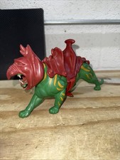 VINTAGE 1981 MOTU Masters of the Universe BATTLE CAT 100% Complete He-Man