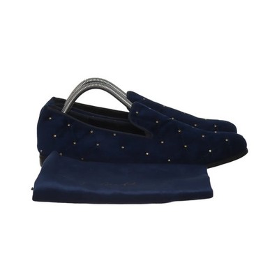 May Anthony, Loafers, Größe: 43, Leder, Blau, Herren #sUy