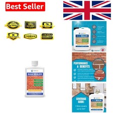 100ml Clear Brick Waterproofer - Effective Sealant for Masonry & Concrete