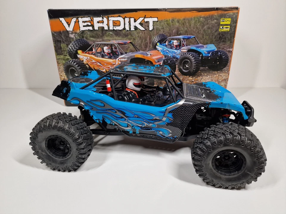 HSP Verdikt-S Rc Rock Racer 1:8 4WD Brushless 2.4Ghz Desert Truck RTR Offroad - Bild 2 von 4