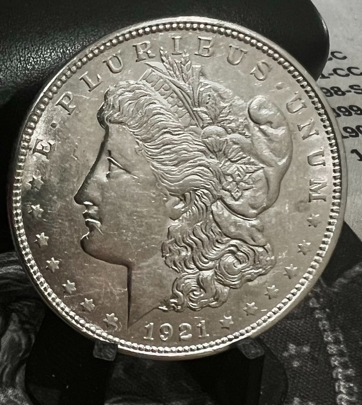 1921-D Silver Morgan Dollar -BU Scarce  High Grade  Lustrous