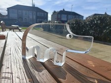 Mid-century modern Italian lucite figure of a baby hippo by Guzzini