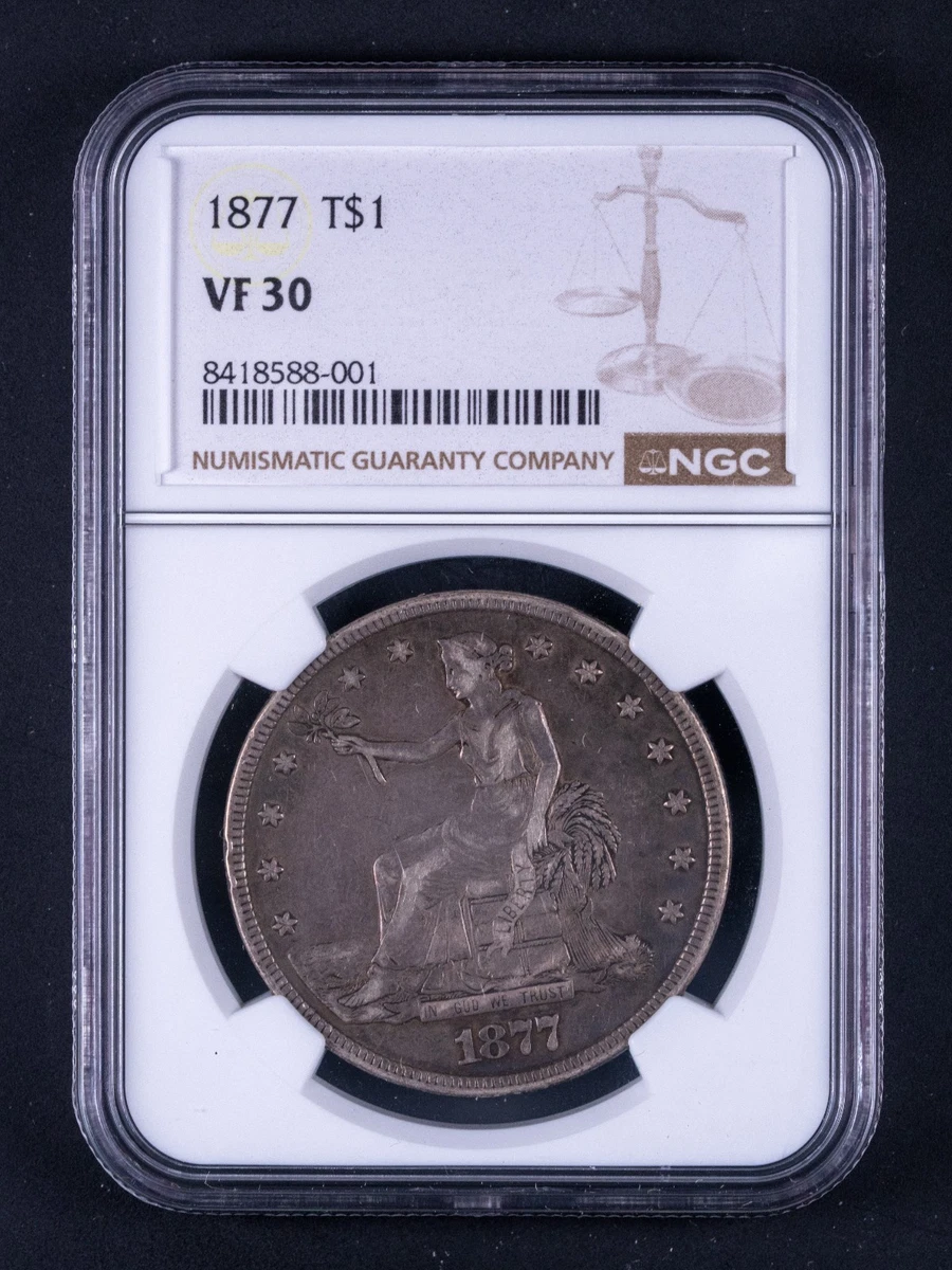 アメリカ　トレードダラー 1877 s　貿易銀 1ドル銀貨 1877 Year US Trade Dollars (1873-1885) for sale | eBay