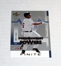 2003 Upper Deck Finite Gold 155 Andruw Jones (#/199)  HOF Braves