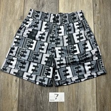 Eric Emanuel Black Fendee Shorts Size: Medium