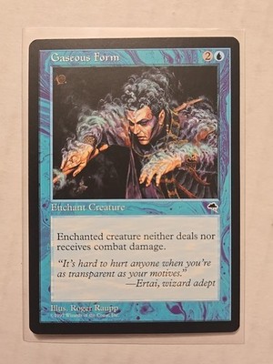 Gaseous Form - Tempest - LP - Common - Enchant Creature - MTG