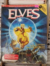 Role Aids Book 711 - Elves - For Use W Advanced Dungeons and Dragons 1983!