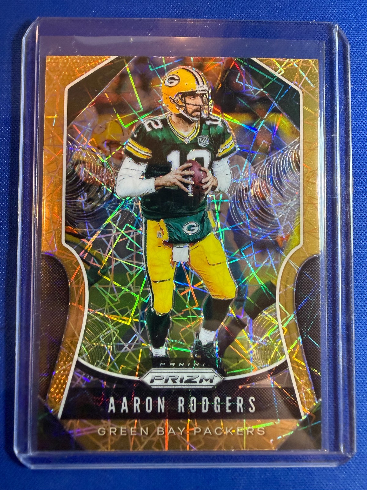 2019 Panini Prizm Aaron Rodgers # 119 Lazer