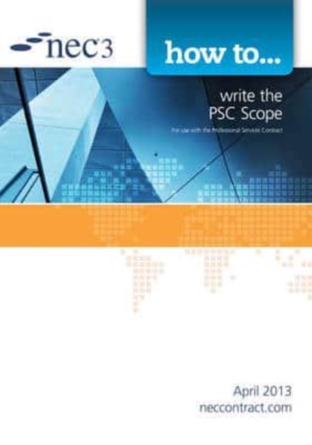 How to write the PSC Scope by NEC (Paperback Book)