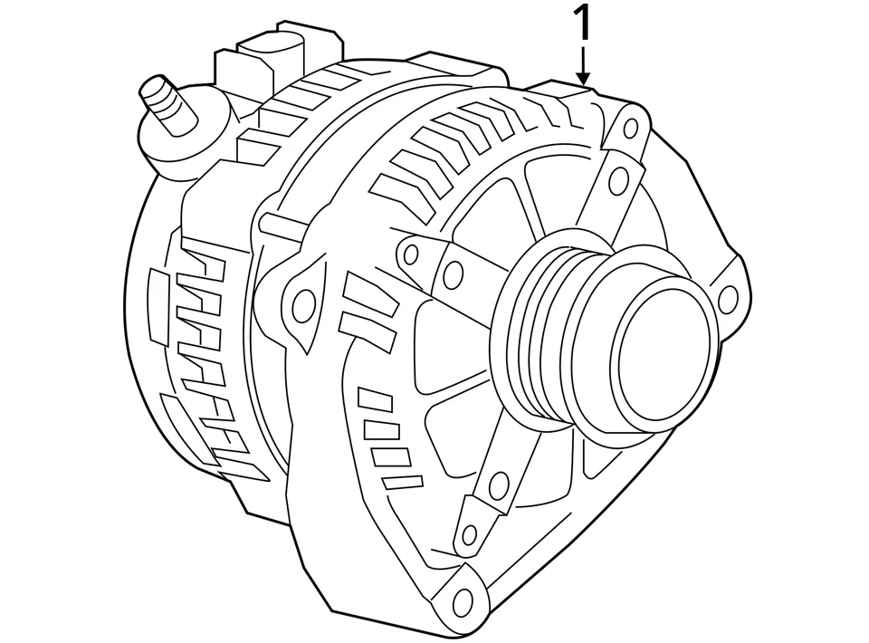 Chevrolet Silverado 1500 Air Conditioning A/c Ac Compressor Oem VYYRR - Image 4 of 4