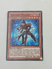 Yu-Gi-Oh Einzelkarte Gagaga-Magier bespielt