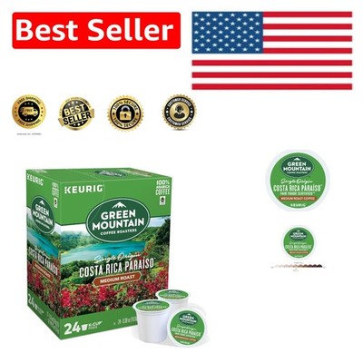 Experience Green Mountain Costa Rica Paraiso K-Cup Pods, 24 Count   Sweet & Rich