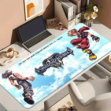 40 90cm1pc Kingdom Hearts Sora Standing Mouse Pad - Non-Slip Rubber Base, Washab