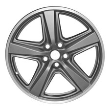 Wheel 19 5x114.3 Aluminum Front Matte Machined Fits 2021-2023 Ford Mustang Gt Wheel 19 5x114.3 Aluminum Front Matte Machined Fits 2021-2023 Ford Mustang Gt