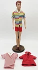 Vintage 1960s Allan Doll Barbie Ken’s Friend w/ Original Shirt + Ken Beachwear