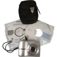 Olympus FE-210 Digital Camera 7.1 MP Silver Compact  Untested  - Preloved