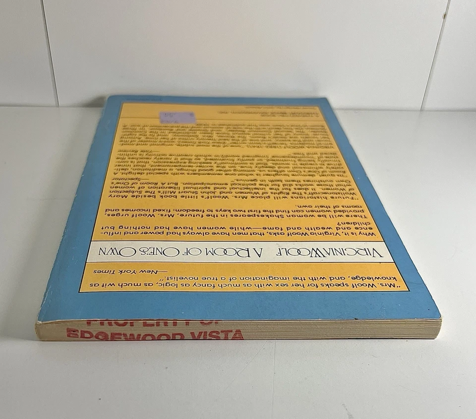 Virginia Woolf - A Room of Ones Own - Harvest HBJ, Paperback, 1957 - Imagem 4 de 4