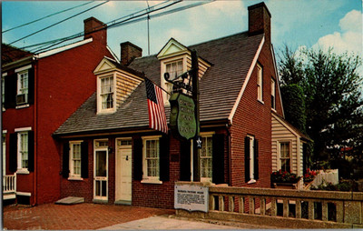 Vtg Postcard Barbara Fritchie House, Famous Unionist Patriot, Frederick MD