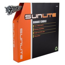 Sunlite Bulk Box Brake Cables, 1.6 x 1700mm, SS SLK ATB, Box of 100