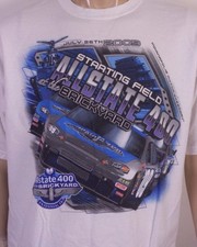 vintage 00s Brickyard 400 NASCAR Racing T-Shirt 2009 sz XL