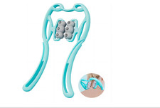 Manual Cervical Neck Massager,With 6 Wheels And 12 Magnets