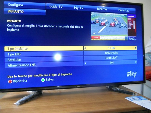 Decoder sky HD con digitale integrato dzs3001ns LEGGE TUTTE LE SCHEDE SKY IN HD - Foto 6 di 6