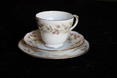 Duchess ''Helena'' Bone China Trio Tea Set