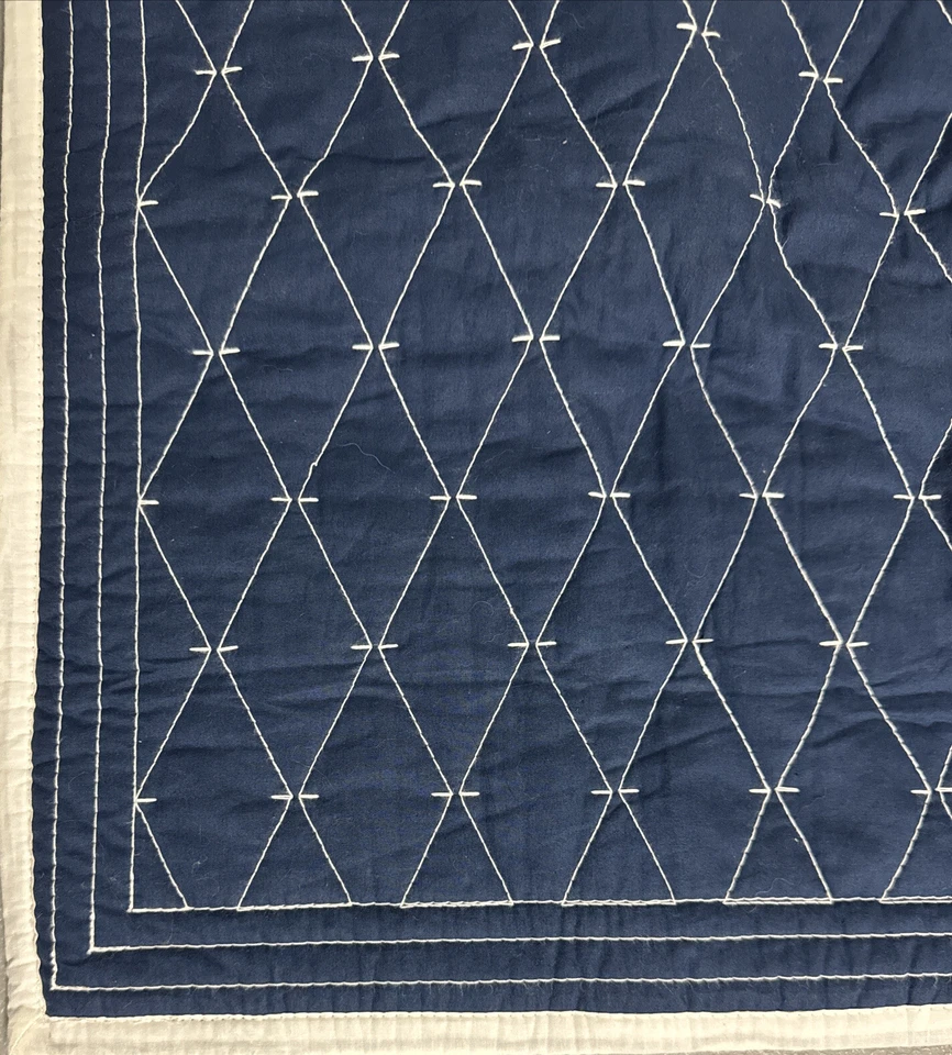 Colección Martha Stewart Acolchado Estándar Falsa 21x27 Algodón Bordado Foto 2 de 4