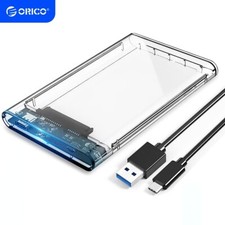 ORICO 2.5'' Hard Drive Enclosure USB C 3.1 10Gbps for WD Seagate Toshiba Samsung