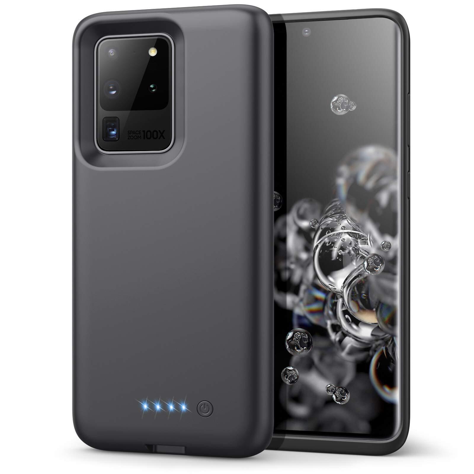 Battery Case for Galaxy S20 Ultra 8500mAh, Portable Charging Case Protective ...