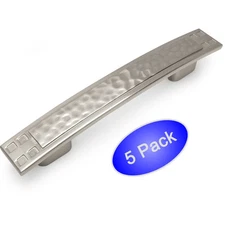 *5 Pack* Cosmas Satin Nickel Cabinet Hardware Pulls #10557SN