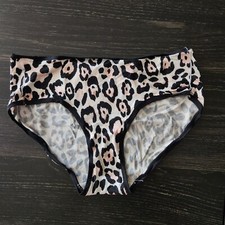 Vintage Y2K Victoria's Secret Panty Size S Animal Print Leopard Cheetah Bikini