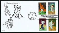 USA, SCOTT # 4698-4701, CL CACHETS FDC COVER - INNOVATIVE CHOREOGRAPHERS, 2012