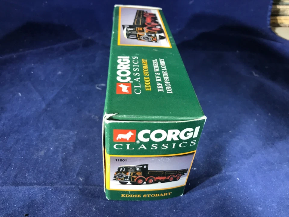 Q-35 CORGI CLASSICS 1:50 SCALE DIE CAST - 11001 ERF KV 8 WHEEL DROPSIDE LORRY - Image 3 of 4