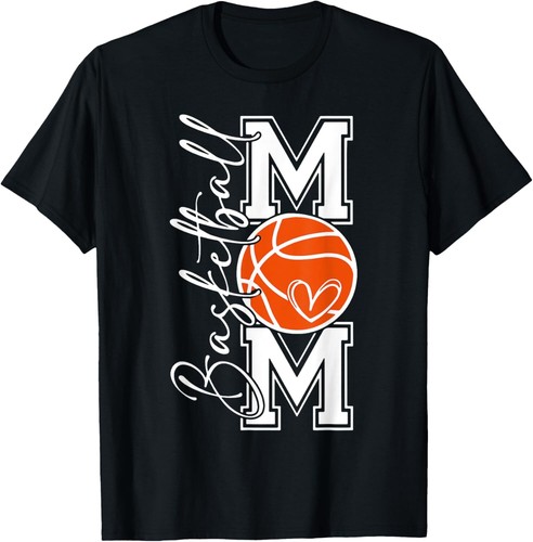 Basketball Mom Shirt Mom Game Day Outfit Mothers Day T-Shirt Hoodie