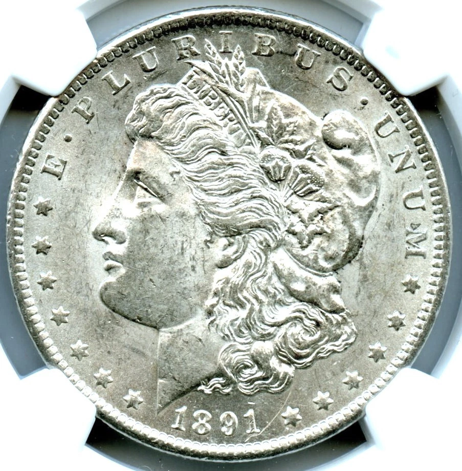 MS 61 Graded 1891 Year Morgan US Dollars (1878-1921) for sale | eBay