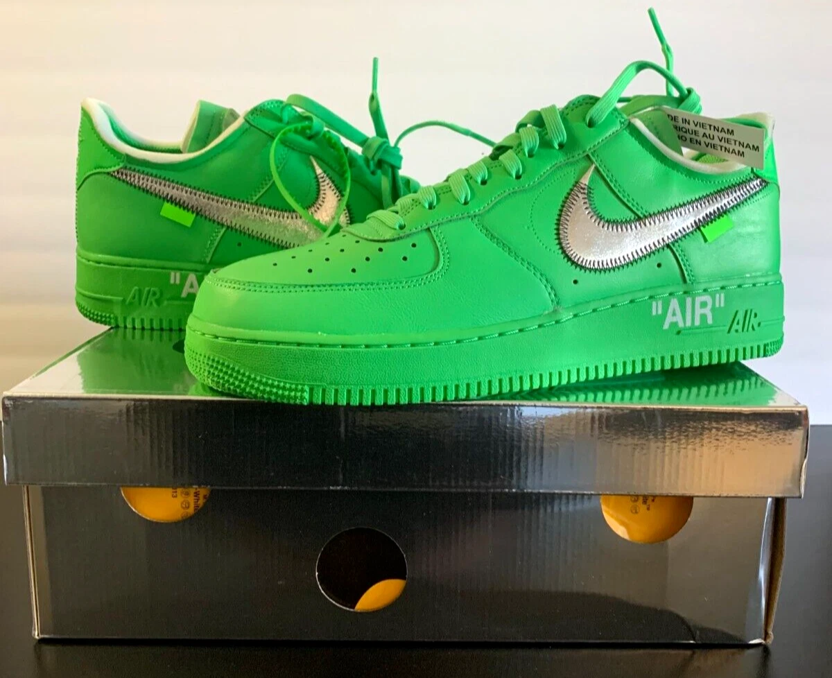 Nike Off-White x Air Force 1 Low 'Brooklyn' DX1419-300 US 4