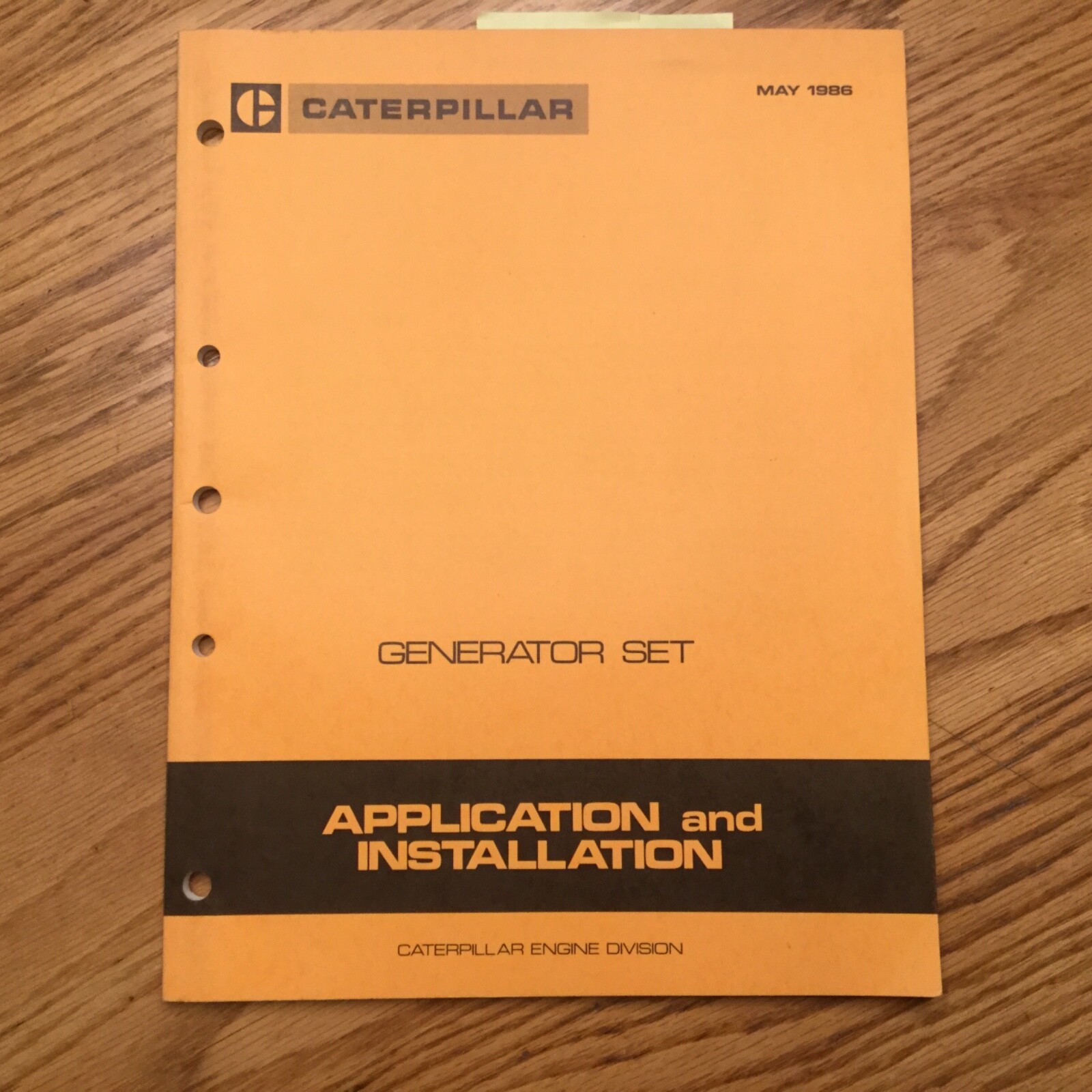 CAT Caterpillar GENERATOR GENSET APPLICATION INSTALLATION HANDBOOK