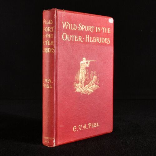 1901 Wild Sport in the Outer Hebrides C V A Peel First Edition Illustrated - Photo 1/8