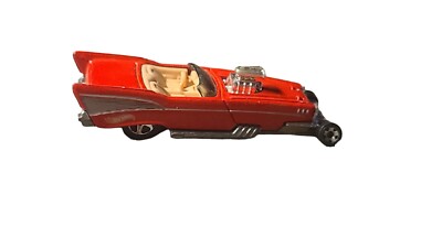 Hot Wheels 2001 First Editions '57 Chevy Bel Air Roadster Red 32