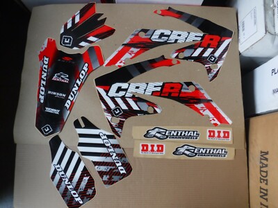 FLU PTS  graphics HONDA 2009-2012 CRF450R &  2010-2013 CRF250R  
