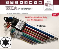 Schraubendreher Satz 9-Teilig Tx/Ph/Pzd/Tx